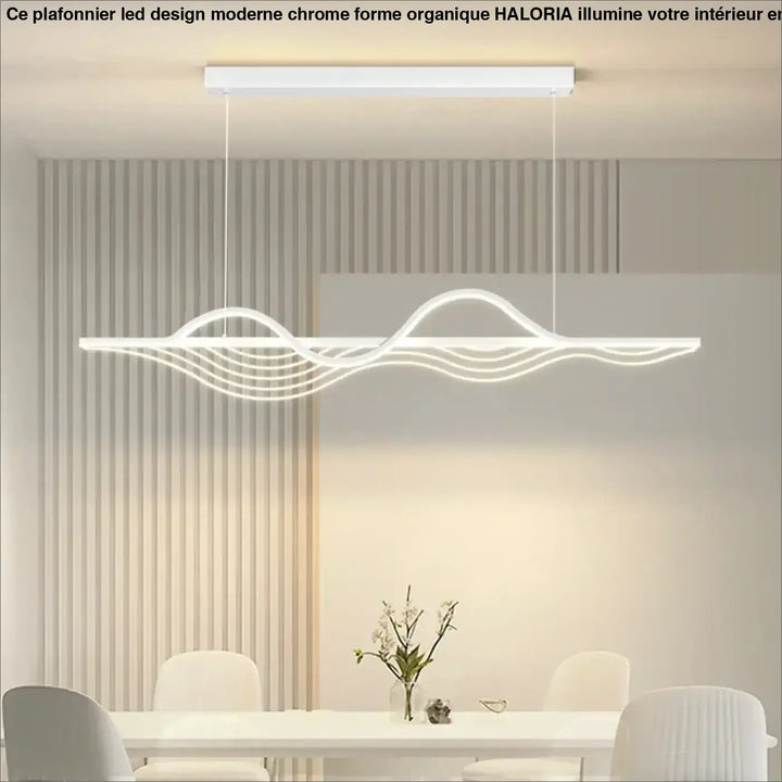 Suspension Luminaire Moderne Design Ondulé Contemporain

