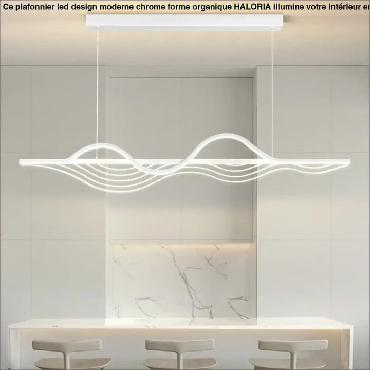 Suspension Luminaire Moderne Design Ondulé Contemporain

