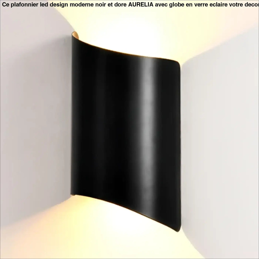 Applique murale design contemporain élégant éclairage