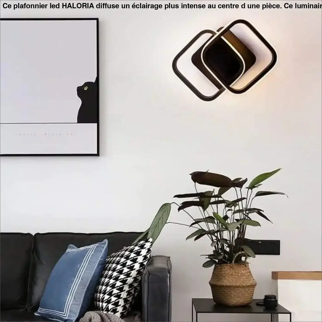 Plafonnier LED Pas Cher à Boucles Circulaires