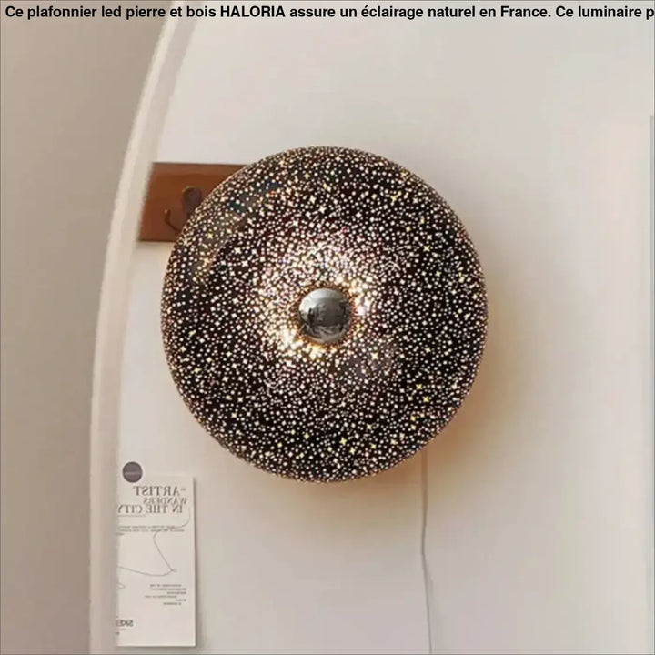 Applique murale moderne en forme de donut original et design