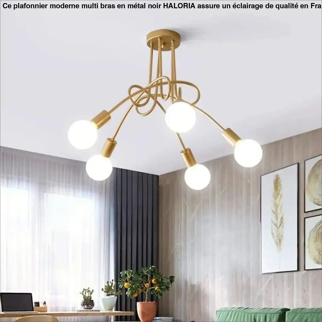 Plafonnier Boule Blanche | Lustria