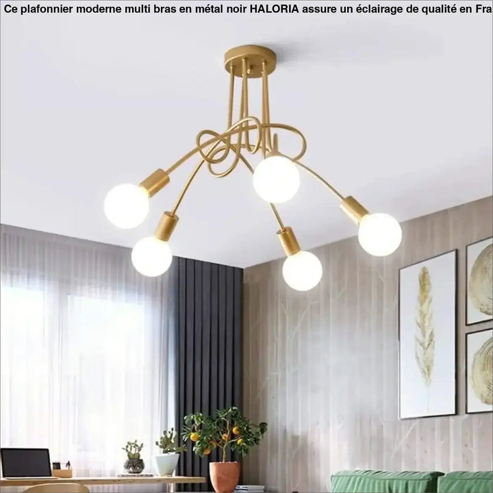 Plafonnier Boule Blanche | Lustria