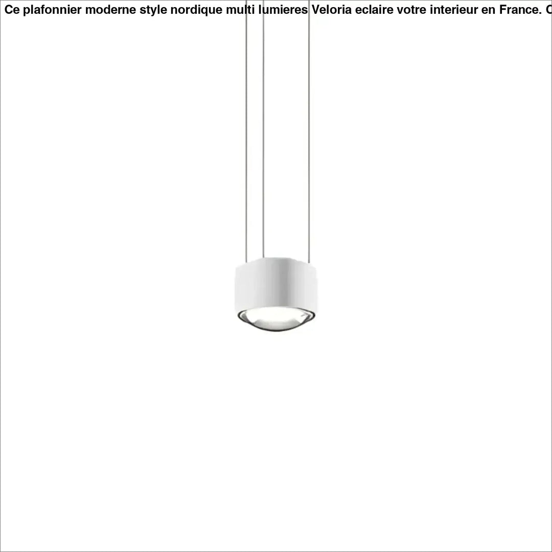 Suspension contemporaine dorée à lignes lumineuses fines moderne