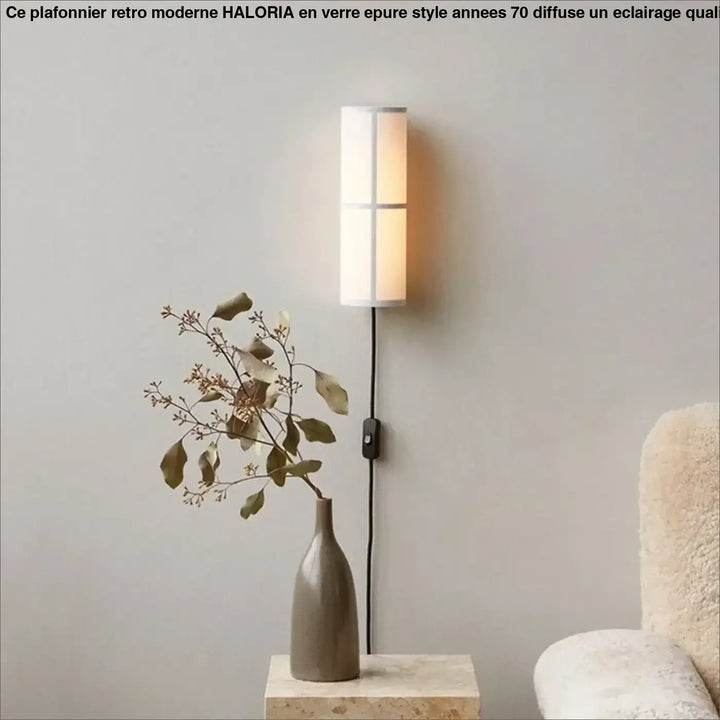 Applique Murale Moderne En Tissu Clair Diffuseur De Lumière Douce

