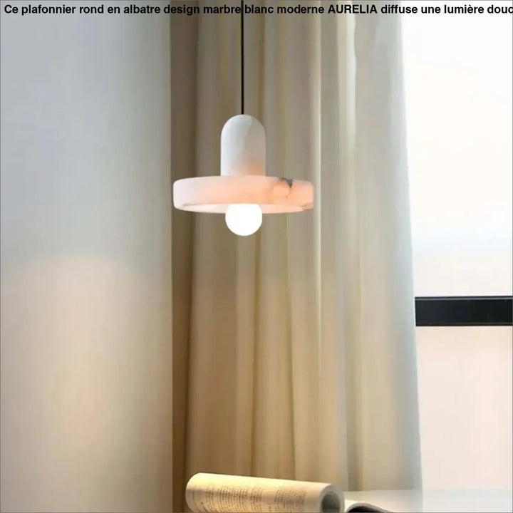 Suspension en marbre élégance minimaliste style raffiné