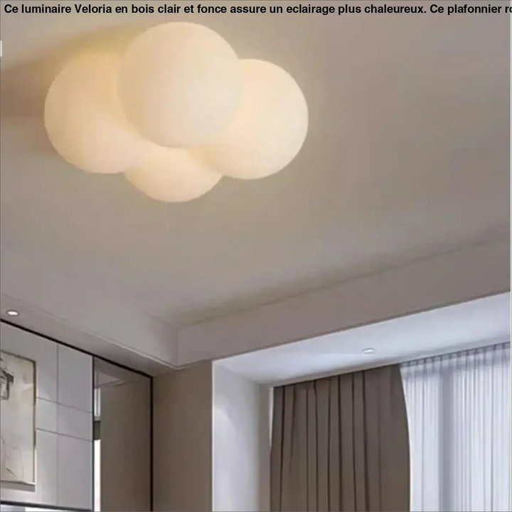 Plafonnier Nuage Doux Et Poétique Pour Ambiance Cosy

