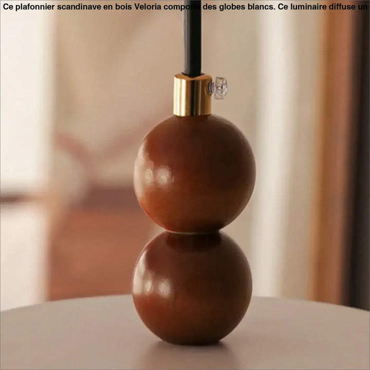 Suspension luminaire en fibre avec design ondulé au style naturel