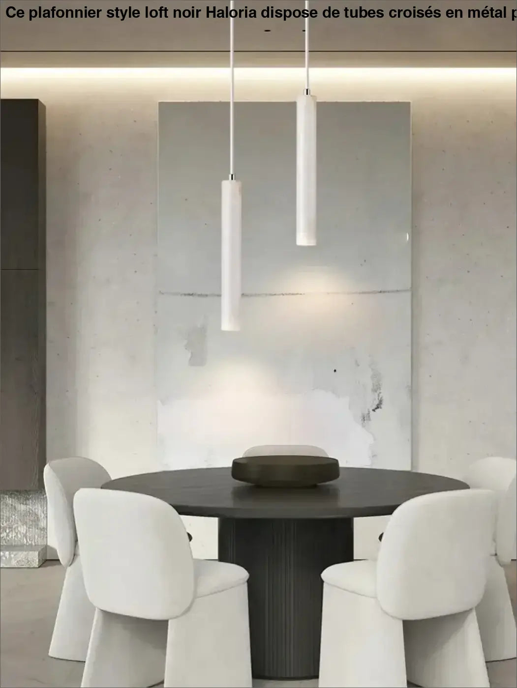 Led Pendant Lamp Long Tube Wood Ceiling Lamp Japan Style Quiet Wind Bedroom Bedside Chandelier Retro Modern travertine
