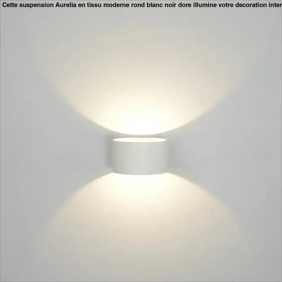 Applique Murale Led Cylindre Élégant Pureté Design Moderne