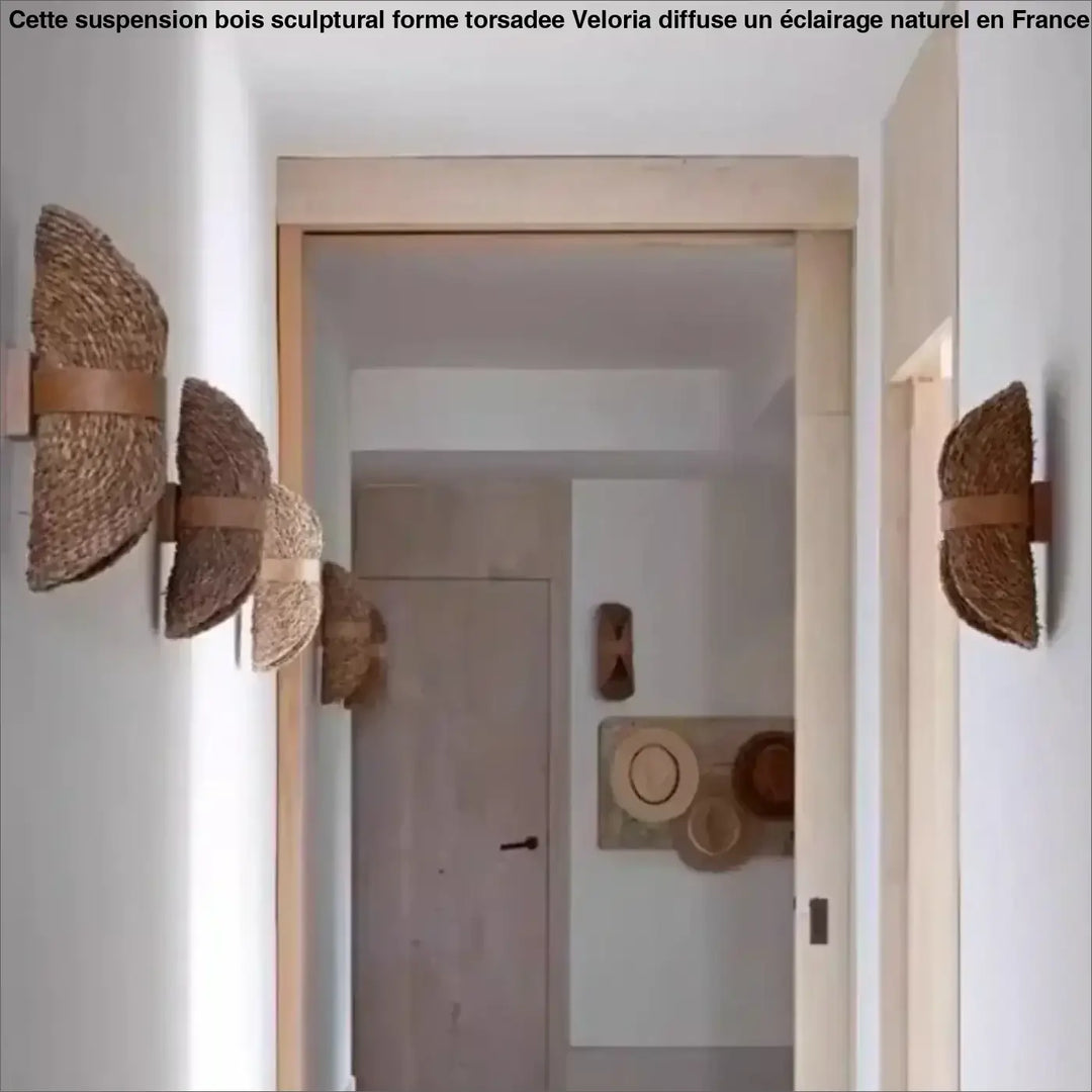 Applique artisanale décorative moderne beige chic