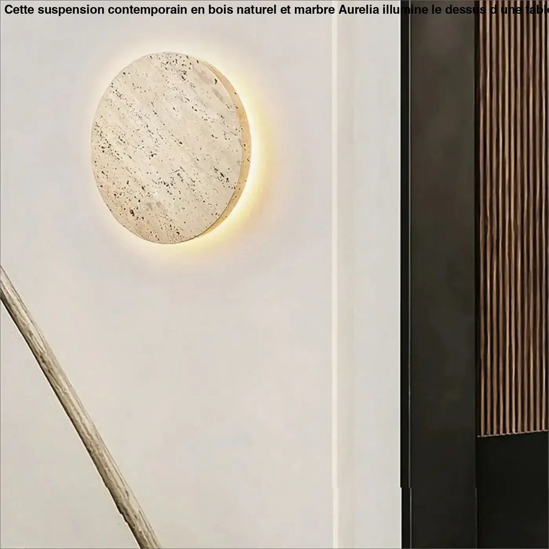 Luminaire extérieur waterproof moderne en pierre naturelle design