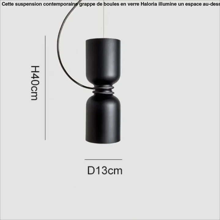 Suspension luminaire contemporaine blanche au style scandinave