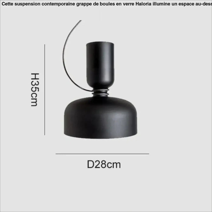 Suspension luminaire contemporaine blanche au style scandinave