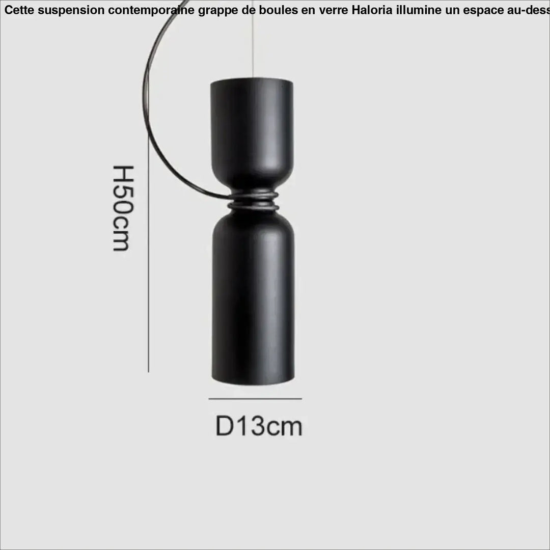 Suspension luminaire contemporaine blanche au style scandinave