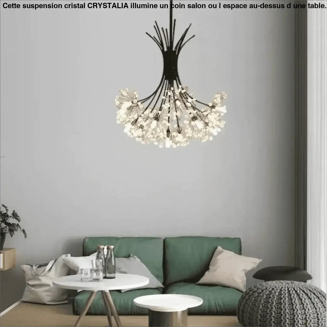 Suspension Cristal Élégance Contemporaine