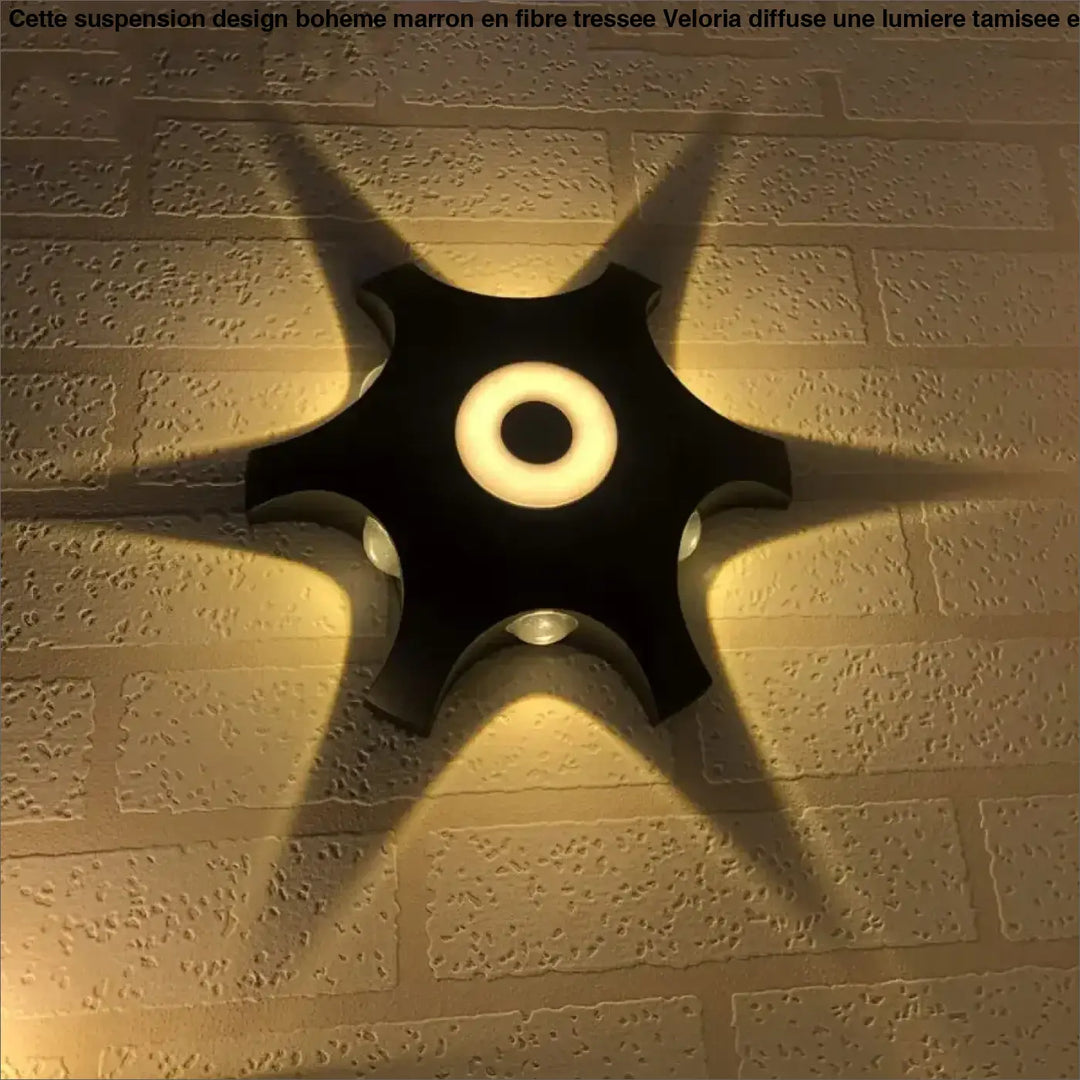 Applique led décorative forme étoile style moderne chic