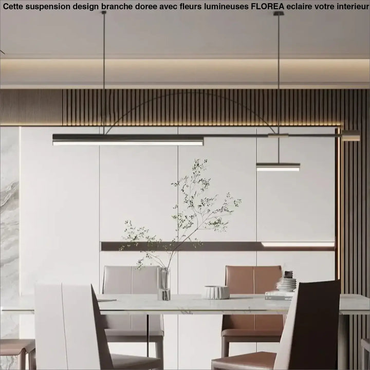 Suspension Design Moderne Métal Trois Lampes Style Chic