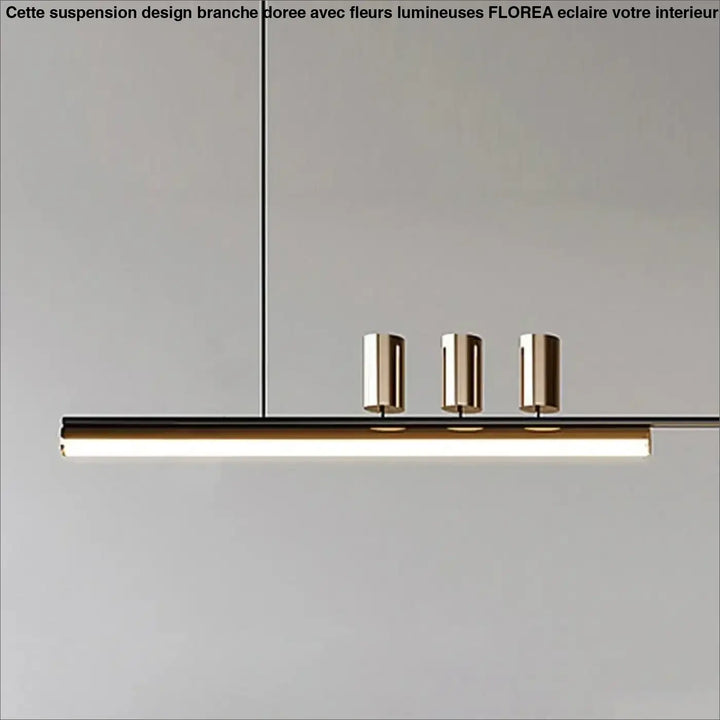Suspension Design Moderne Métal Trois Lampes Style Chic