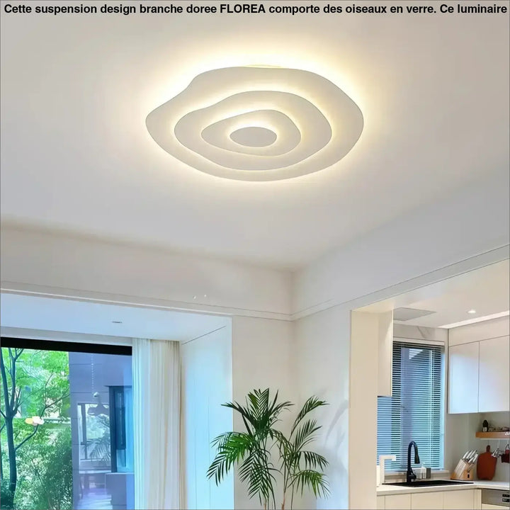 Plafonnier LED Design Spirale Moderne pour Intérieur