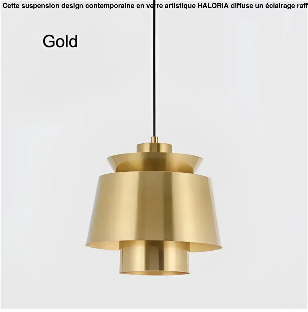 Suspension luminaire design moderne en métal coloré design
