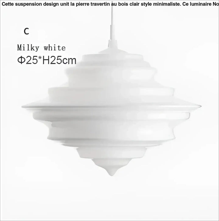 Suspension luminaire en verre style art déco élégant