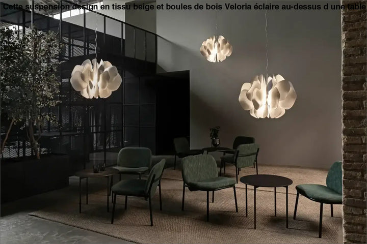 Suspension Luminaire Blanche En Céramique Design