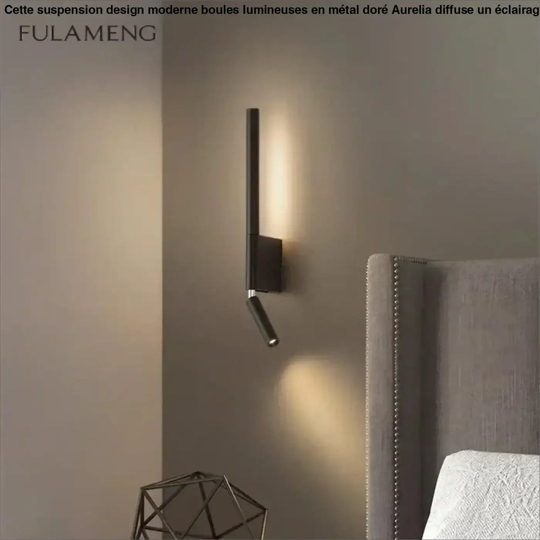 Applique murale minimaliste au design épuré et style moderne