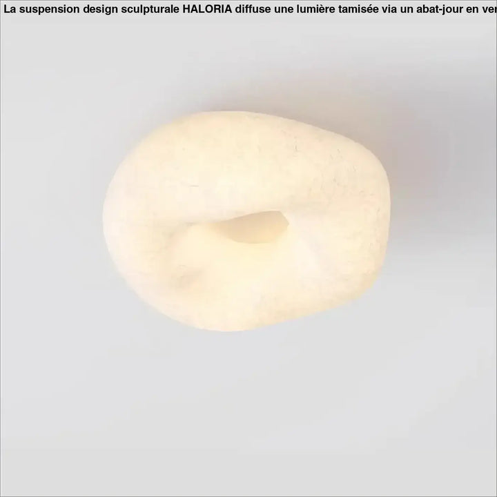 Plafonnier Sculptural En Forme Libre Style Nuage Crème

