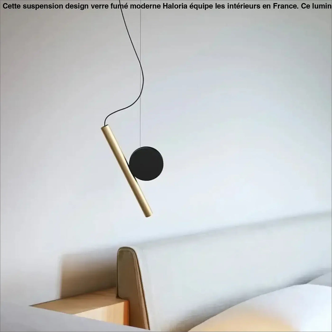 Suspension LED Minimaliste Design Cylindrique Moderne Chic