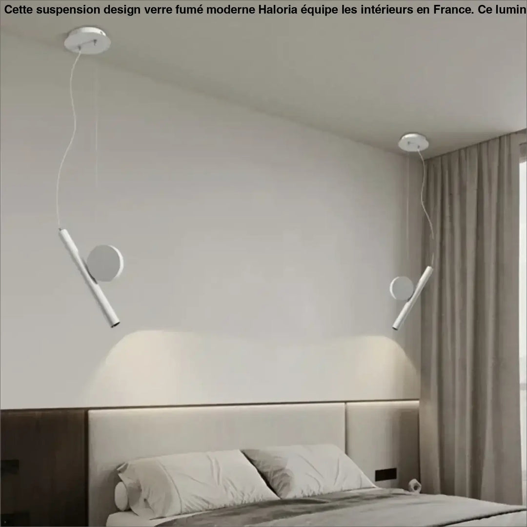 Suspension LED Minimaliste Design Cylindrique Moderne Chic