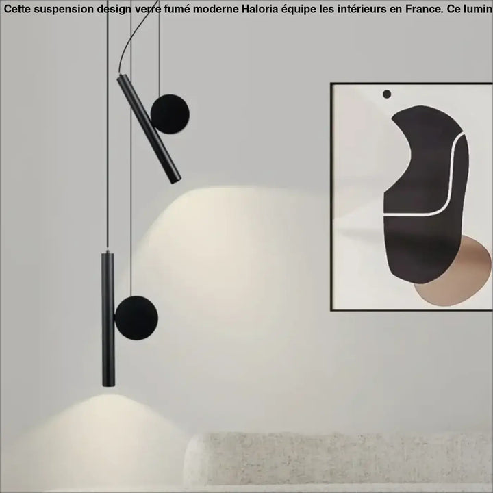 Suspension LED Minimaliste Design Cylindrique Moderne Chic