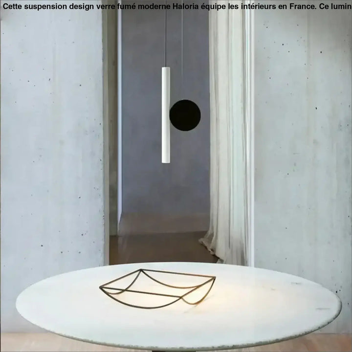 Suspension LED Minimaliste Design Cylindrique Moderne Chic