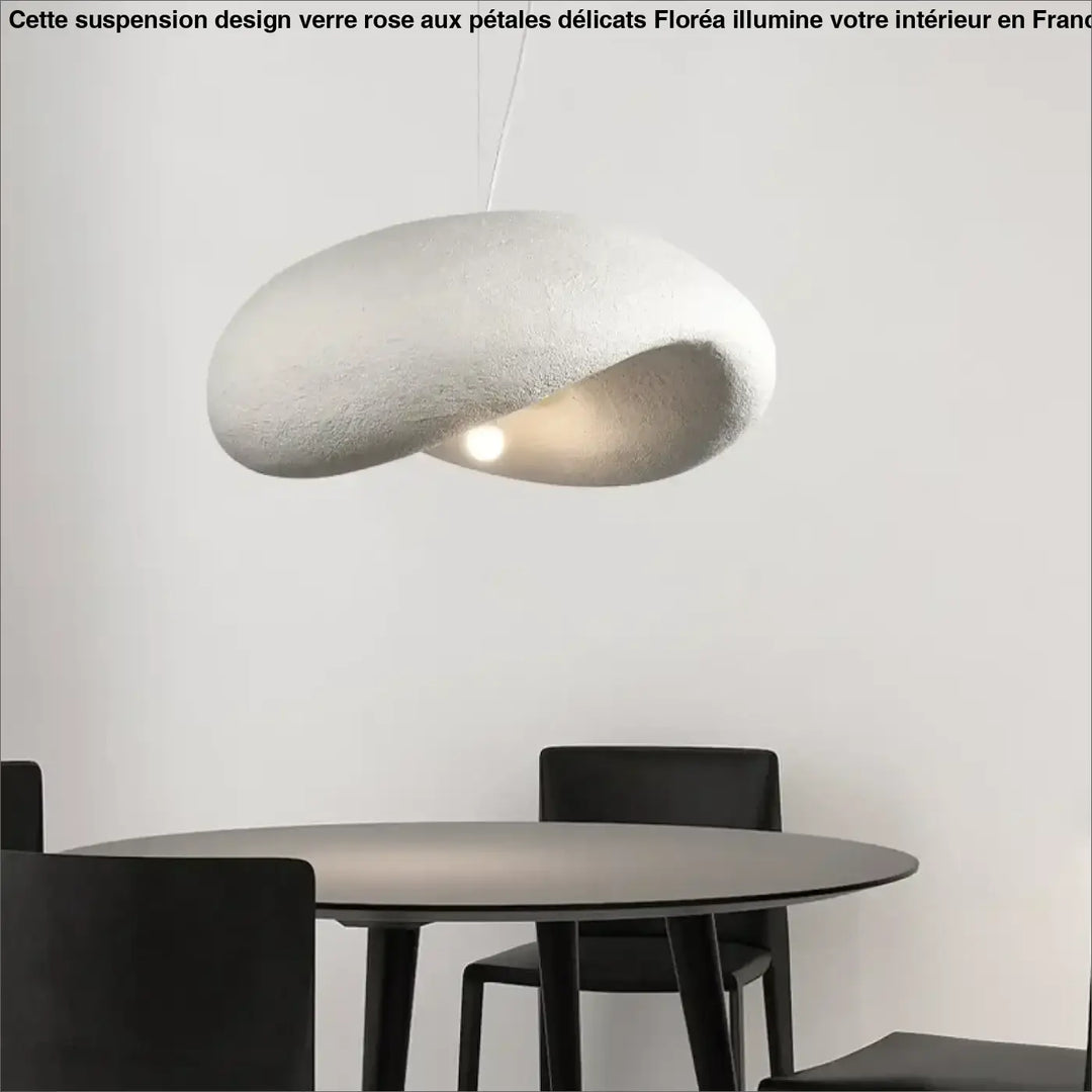Suspension style organique et minimaliste éclairage design