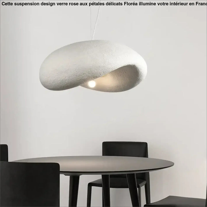Suspension style organique et minimaliste éclairage design