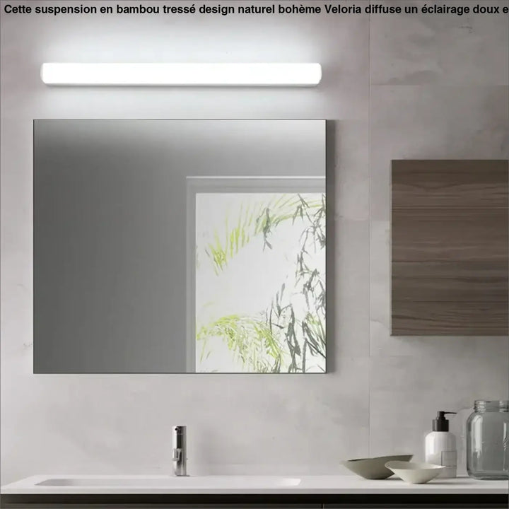 Applique murale design minimaliste à lumière blanche moderne