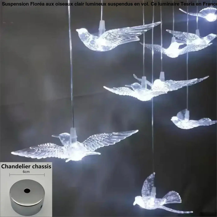 Restaurant Bar Bird Pendant Lamp Hotel Lobby Front Desk Droplight Modern Overhead Light Living Room Exquisite
