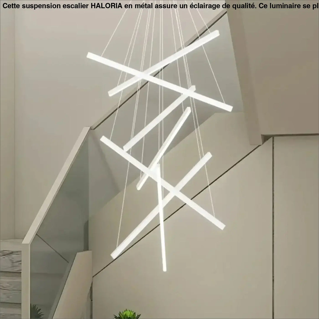 Luminaire design xxl forme croix acrylique moderne