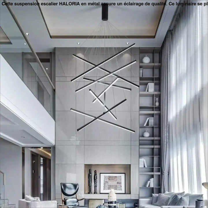 Luminaire Design XXL Forme Croix Acrylique Moderne