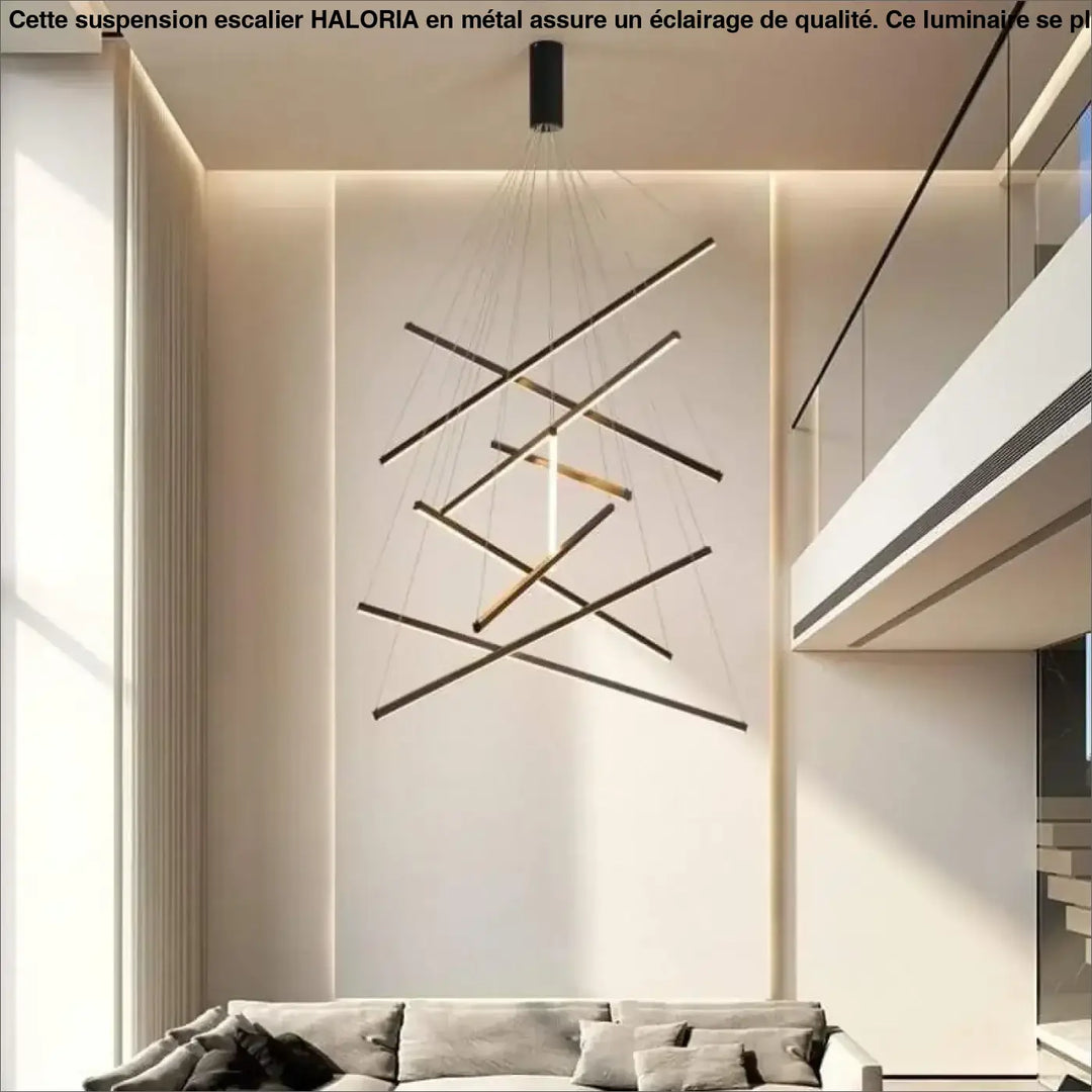 Luminaire Design XXL Forme Croix Acrylique Moderne