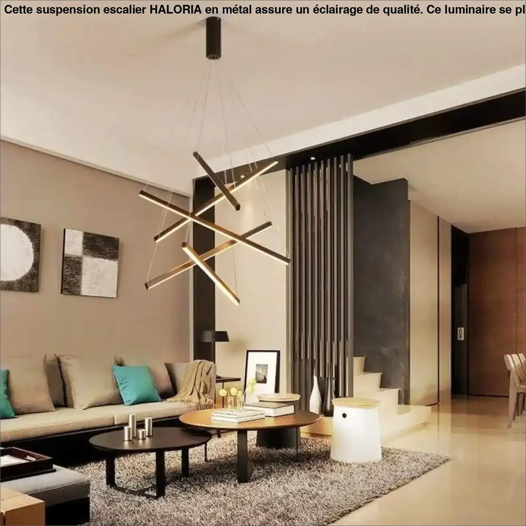 Luminaire Design XXL Forme Croix Acrylique Moderne