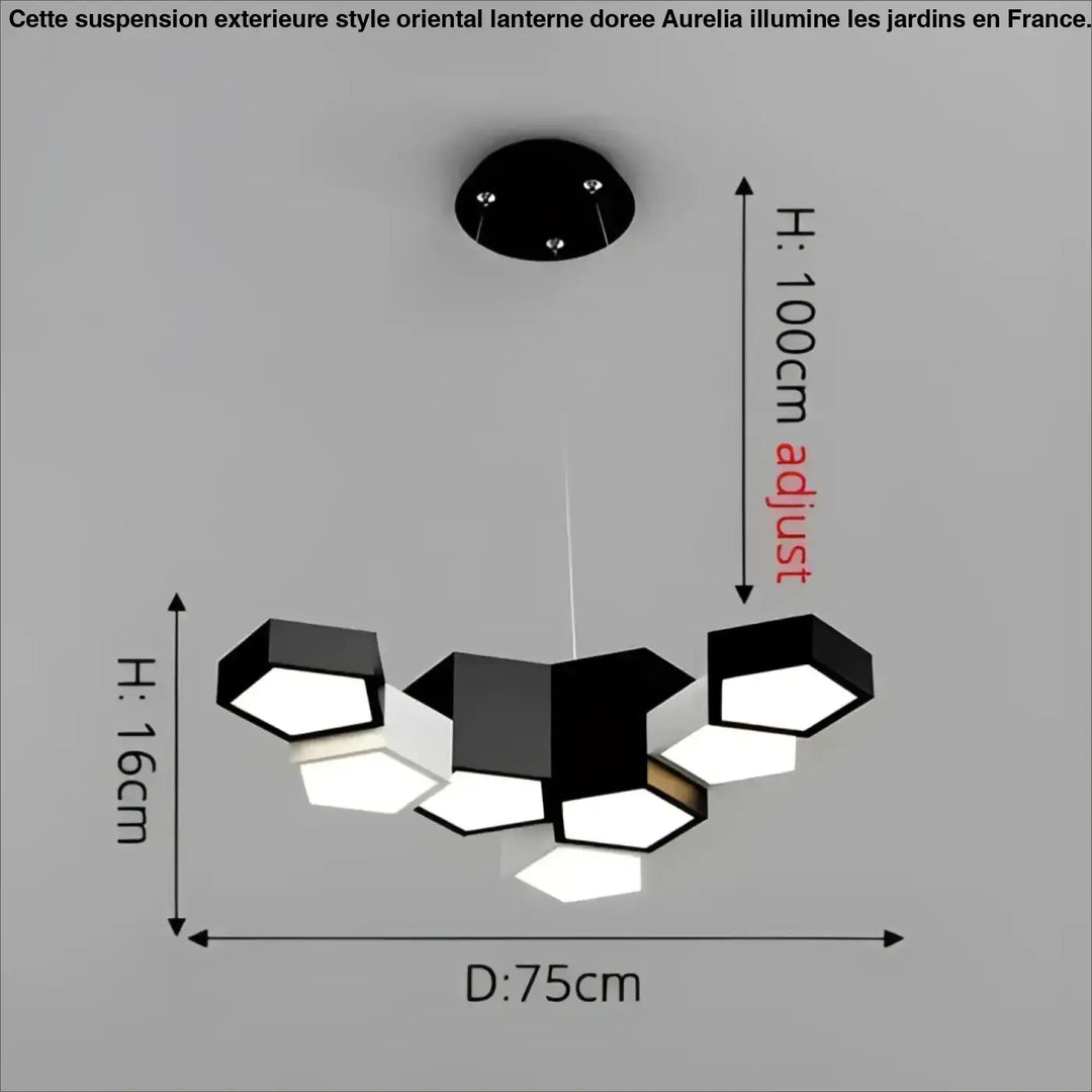 Suspension contemporain idéal pour espaces modernes design