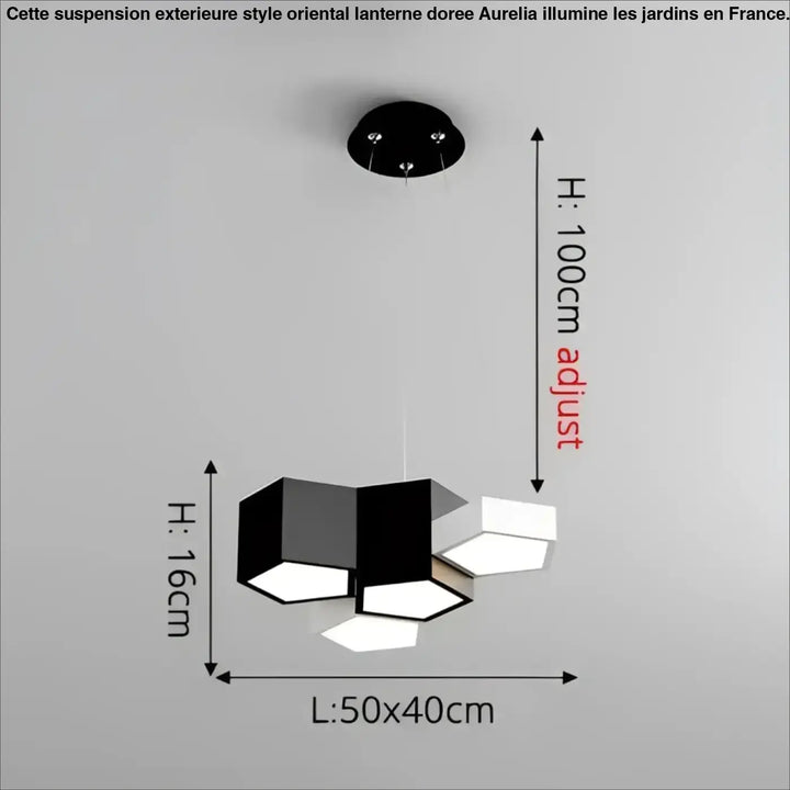Suspension contemporain idéal pour espaces modernes design