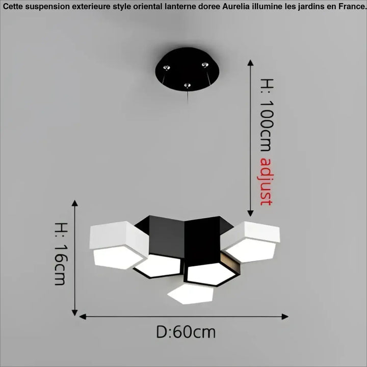 Suspension contemporain idéal pour espaces modernes design