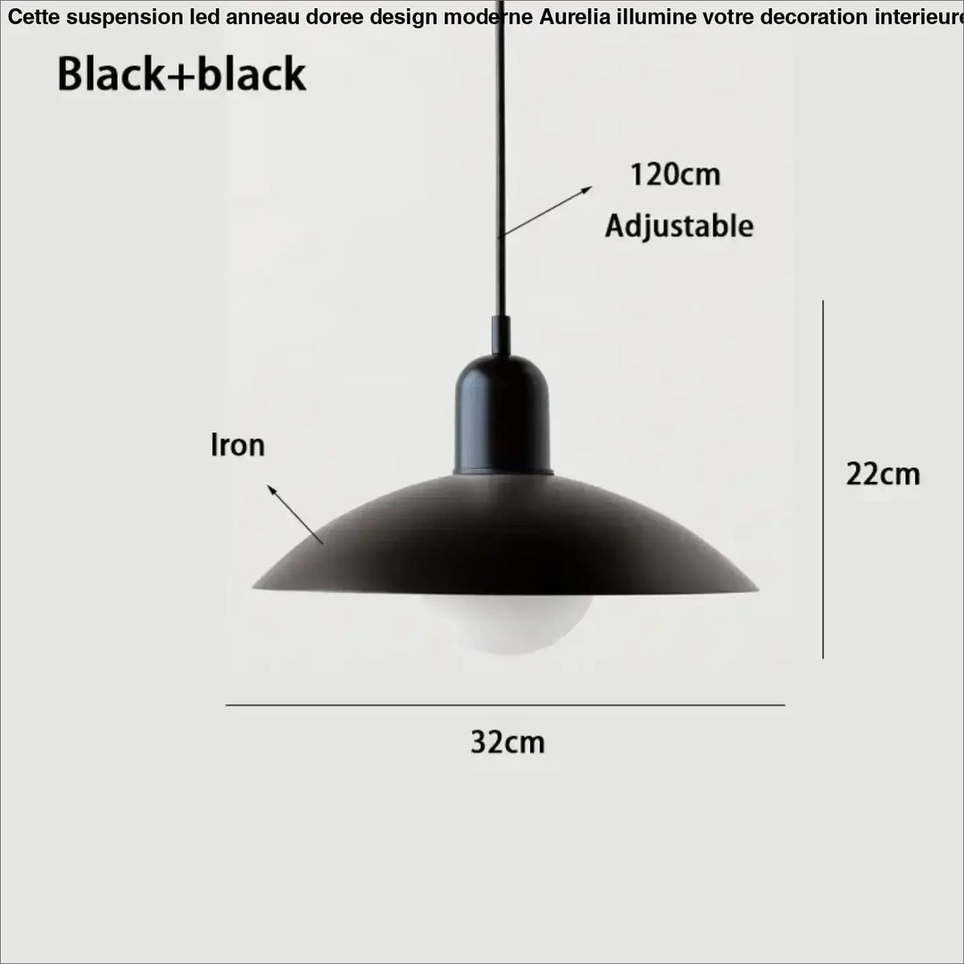 Suspension luminaire design nordique pour salle à manger élégante