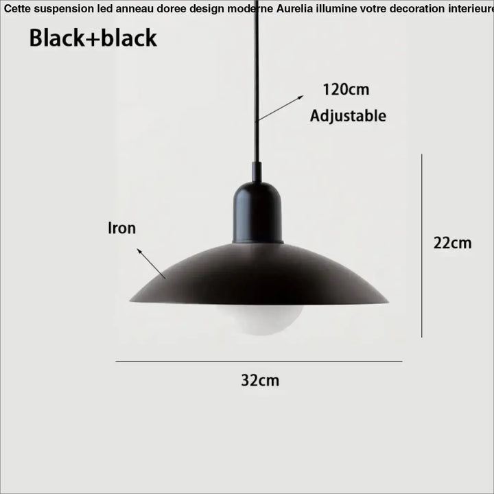 Suspension luminaire design nordique pour salle à manger élégante
