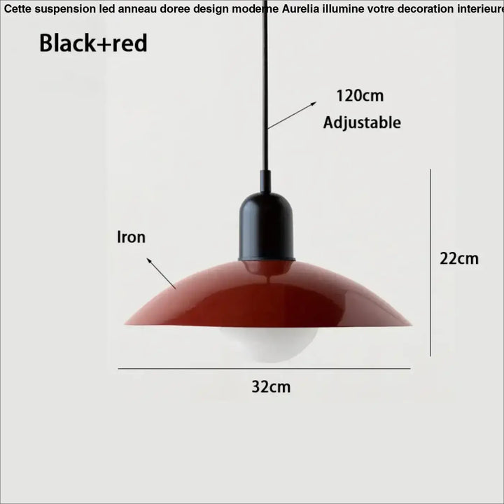 Suspension luminaire design nordique pour salle à manger élégante