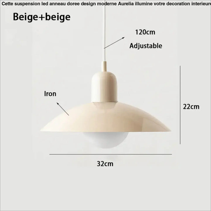 Suspension luminaire design nordique pour salle à manger élégante