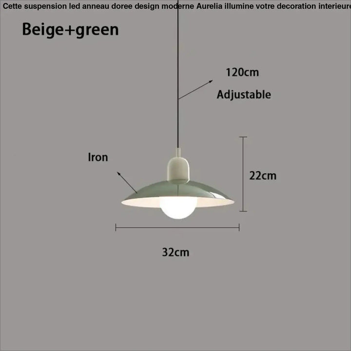 Suspension luminaire design nordique pour salle à manger élégante