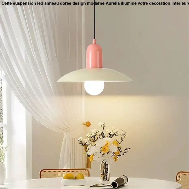 Suspension luminaire design nordique pour salle à manger élégante